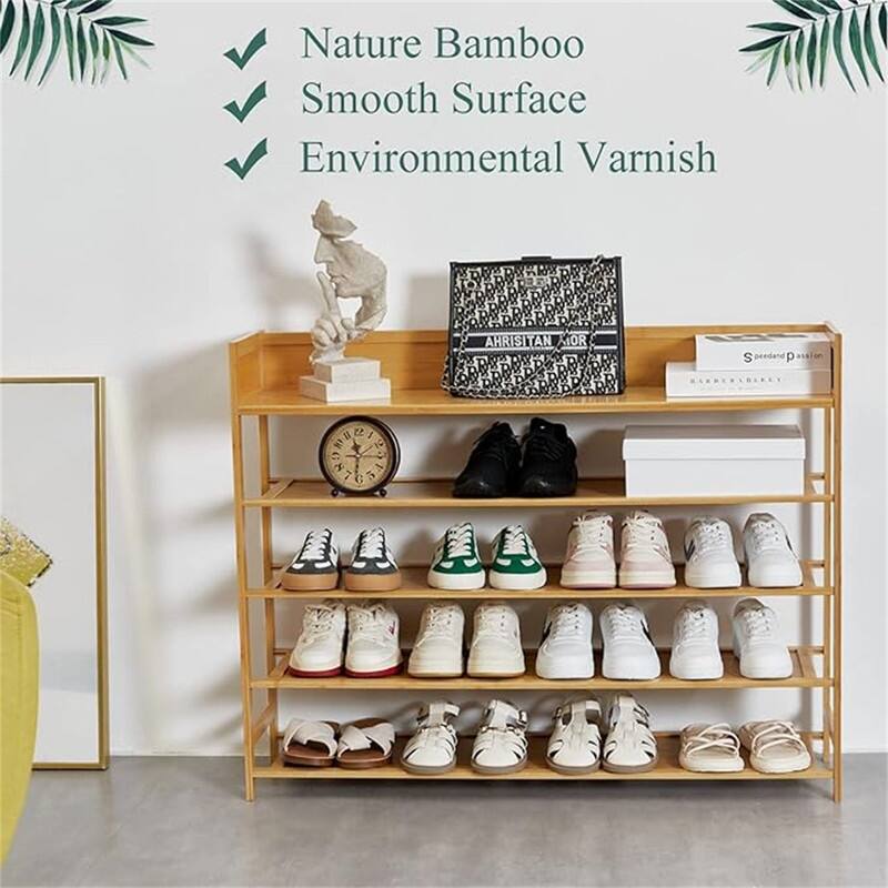 Shoe Rack - 10.6"D x 39.4"W x 30.7"H