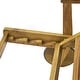 preview thumbnail 8 of 41, Perla Acacia Wood Chaise Lounge (Set of 2) by Christopher Knight Home