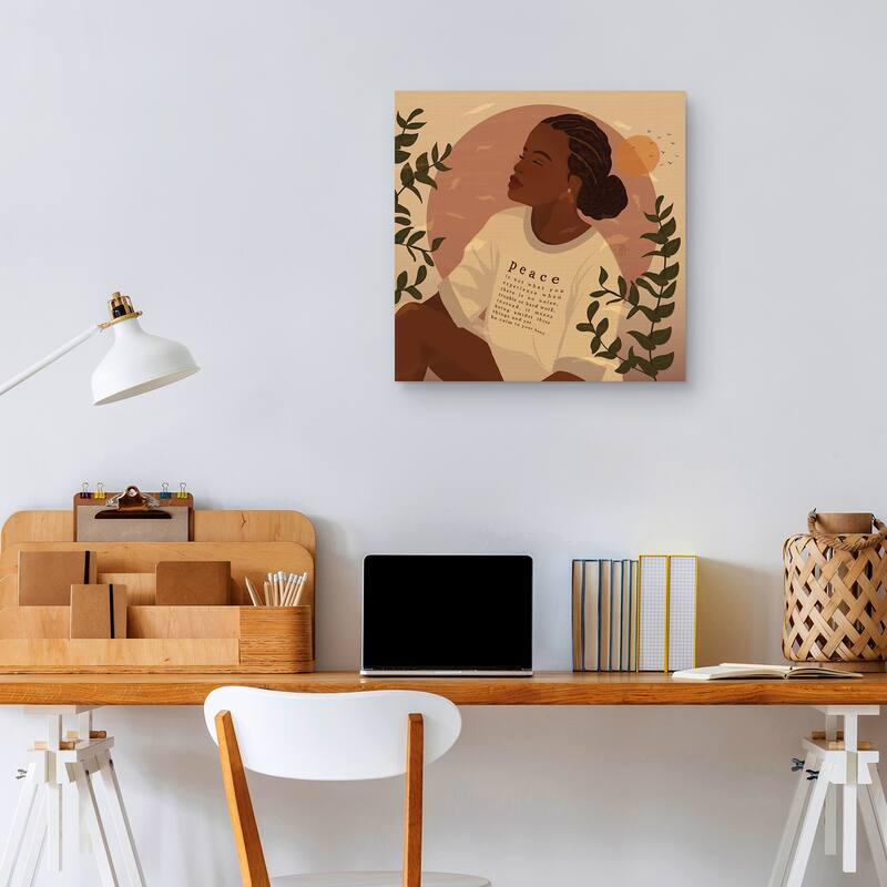 Inner Peace II by Princella Canvas Art Print