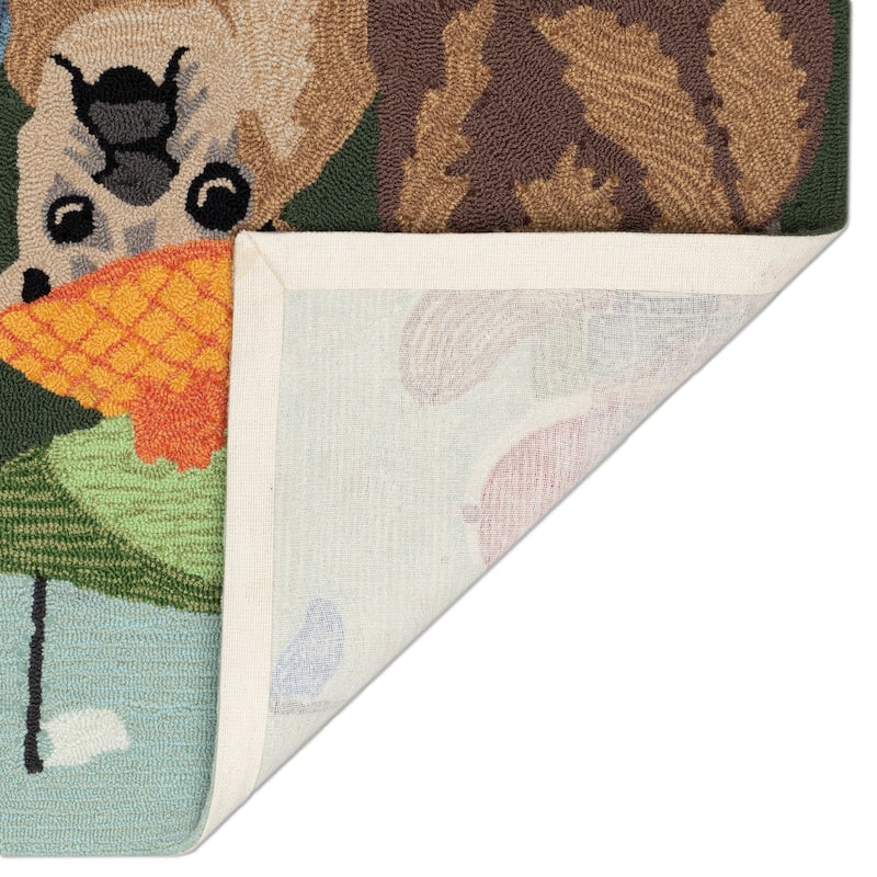 Liora Manne Frontporch Putts & Mutts Indoor/Outdoor Rug