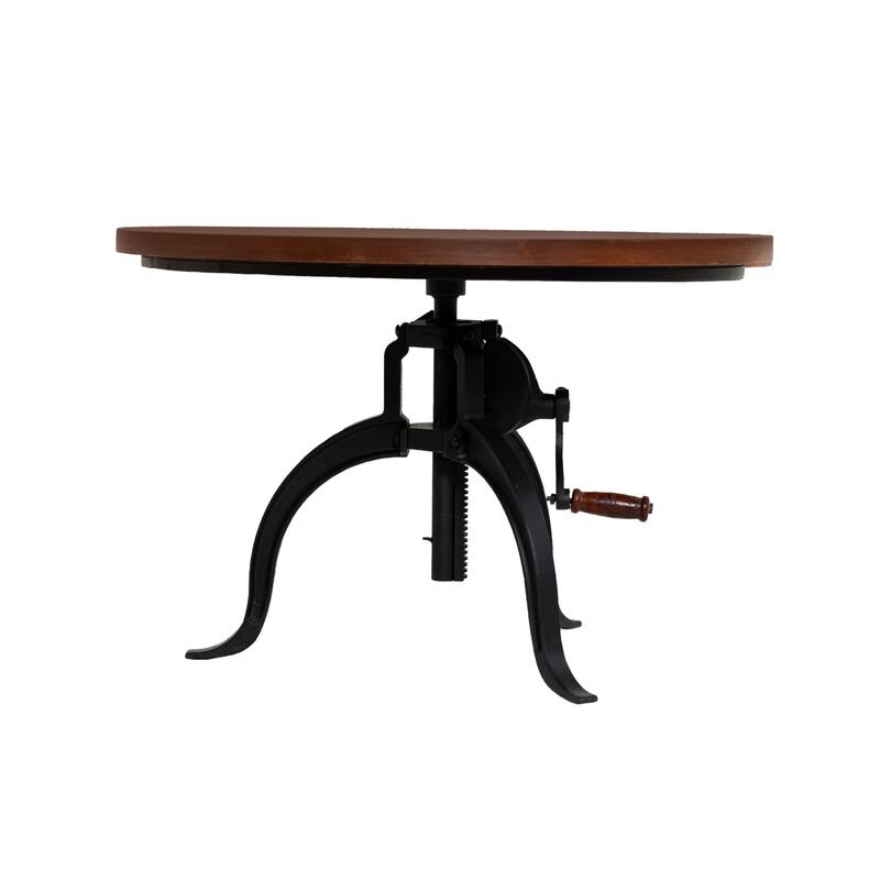 Adjustable Rustic Coffee Table - 28" - Chestnut Finish