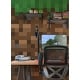 preview thumbnail 2 of 4, Minecraft Blocks Peel and Stick Wallpaper Mural by RoomMates