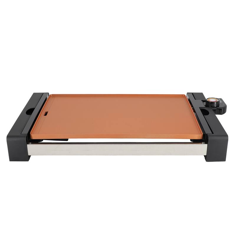 21.63 Inch Non-Stick Coating Electric Fry Pan with Temperature Control