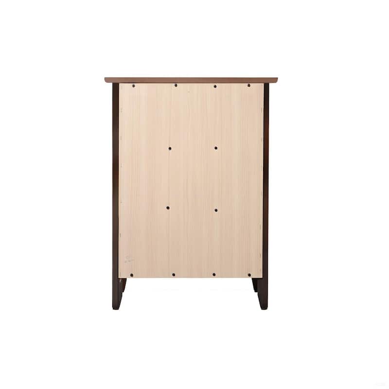 Charming Cappuccino 3-Drawer Nightstand, Versatile End Table Storage Cabinet for Bedroom, Living Room, or Office