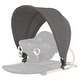 preview thumbnail 5 of 6, Dream On Me Snug N' Play Canopy Black