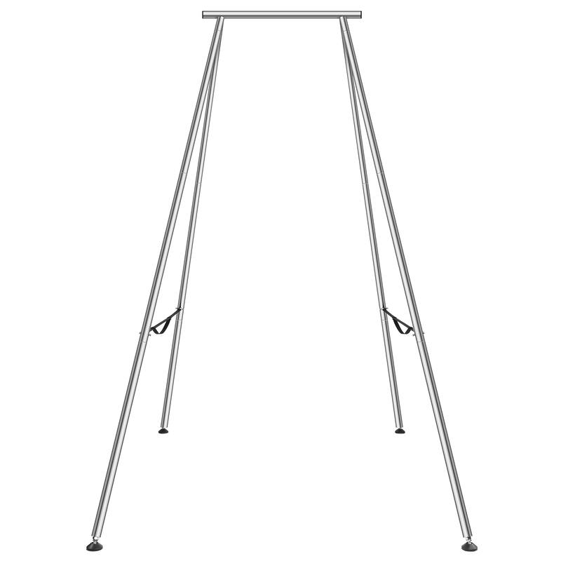 VEVOR Aerial Yoga Frame Yoga Swing Stand Inversion Yoga Swing Stand Yoga Inversion Equipment for Indoor Outdoor Aerial Yoga - 9.67 ft Height