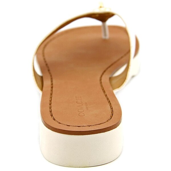 coach shelly flip flops