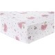 preview thumbnail 6 of 8, Sammy & Lou Blooming Ballet Pink, White and Gray 4 Piece Crib Bedding Set