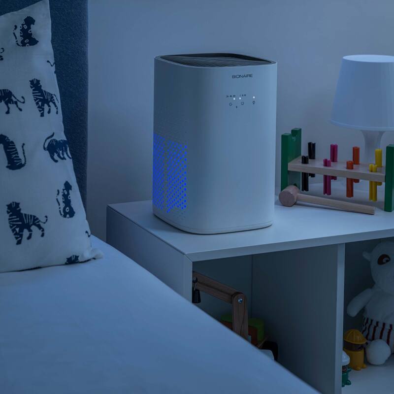 Bionaire 360 True HEPA 3 Stage Filter Air Purifier with Nightlight