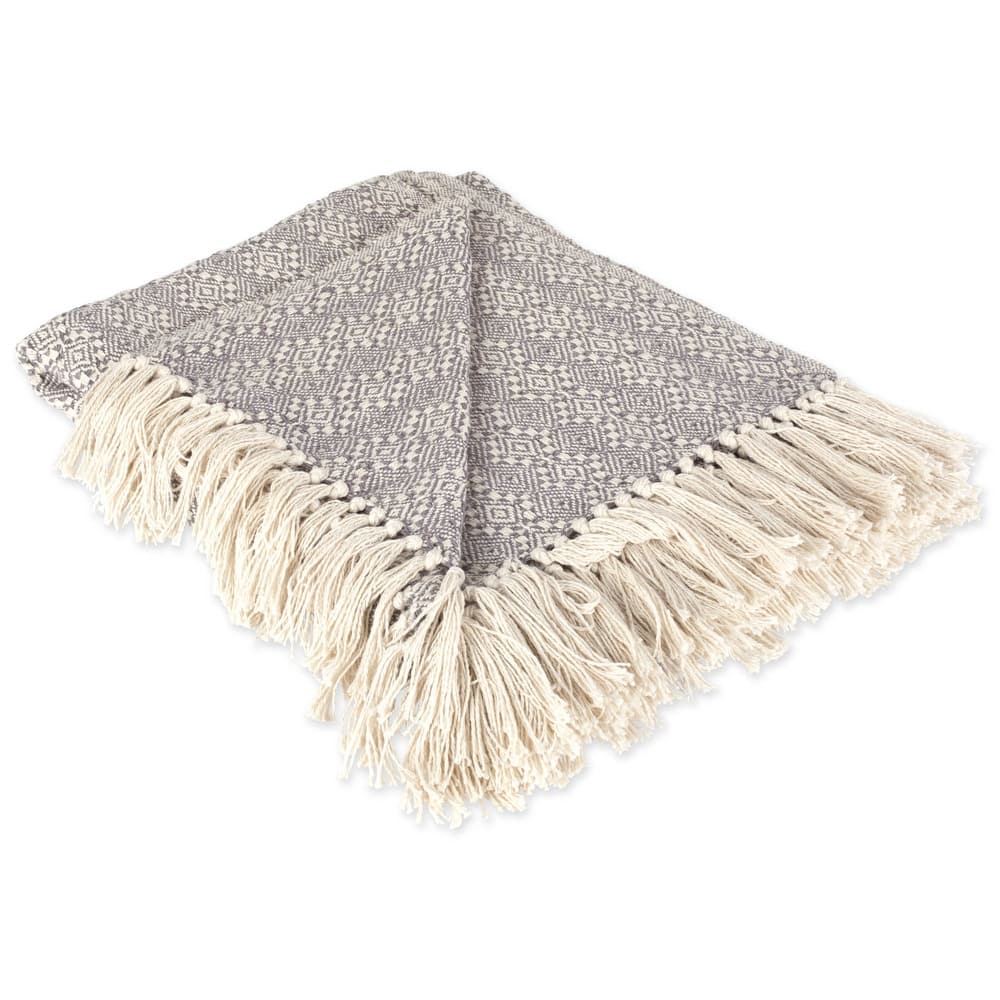 DII Slub Stripe Decorative Throw