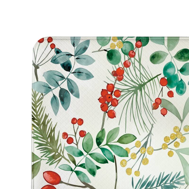 Festive Foliage Anti-Fatigue Door Mat - 30" x 18"