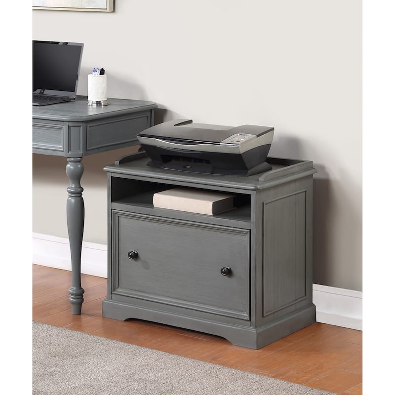 Country Meadows File Cabinet - Plantation Grey