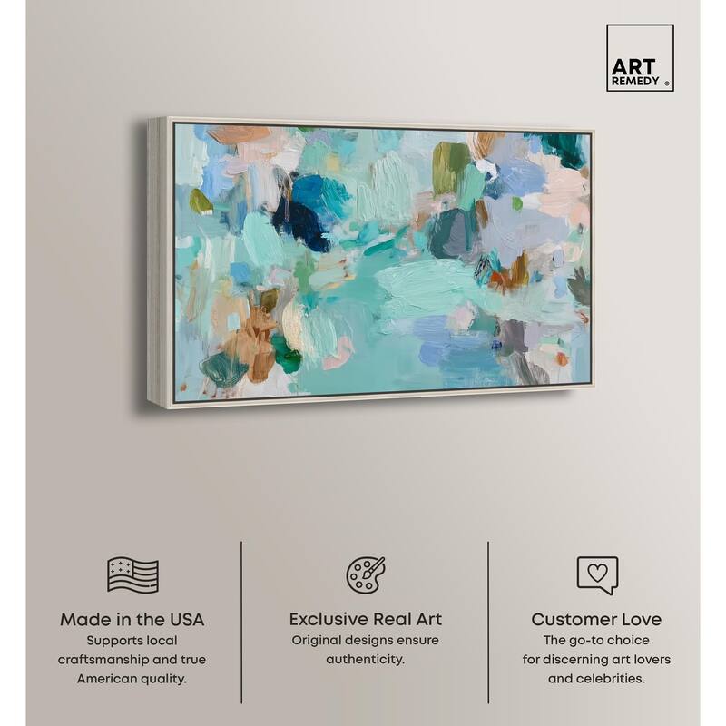 Layers of Feeling II Canvas by Art Remedy