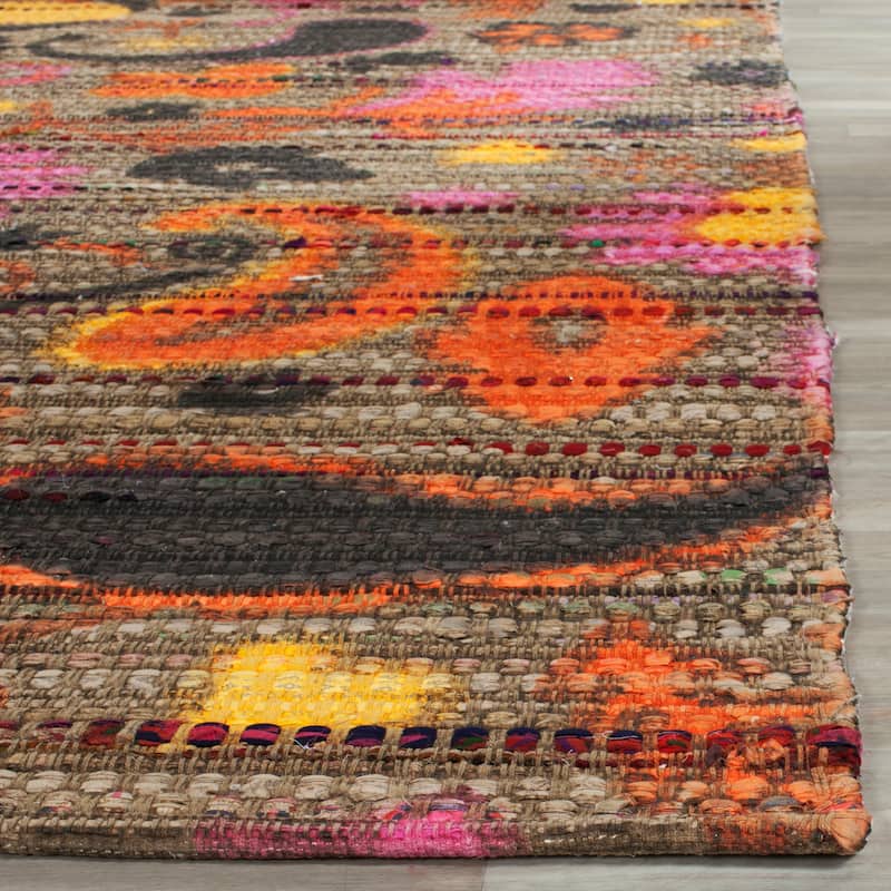 SAFAVIEH Handmade Cedar Brook Nare Modern Cotton Rug