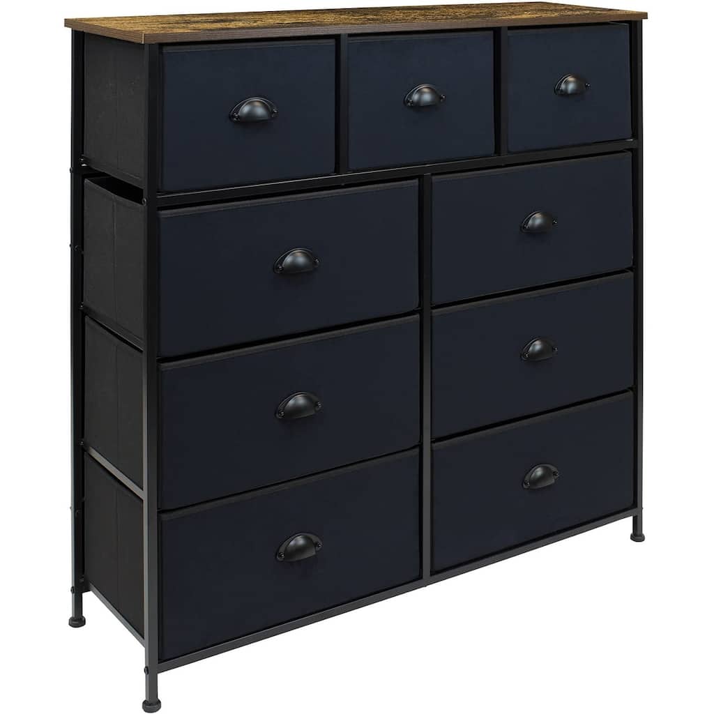 Dressers for Bedroom with 9 Drawers, Chest of Drawers for Bedroom
