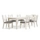 preview thumbnail 34 of 39, Furniture of America Chase Modern 7-Piece Extendable Solid Wood Dining Set