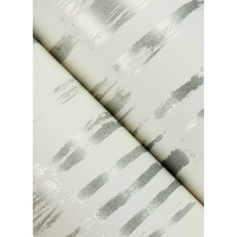 A-Street Prints Dwell Grey Brushstrokes Wallpaper