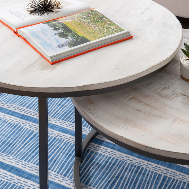 Linon Waverly Nesting Coffee Table (Set of 2)