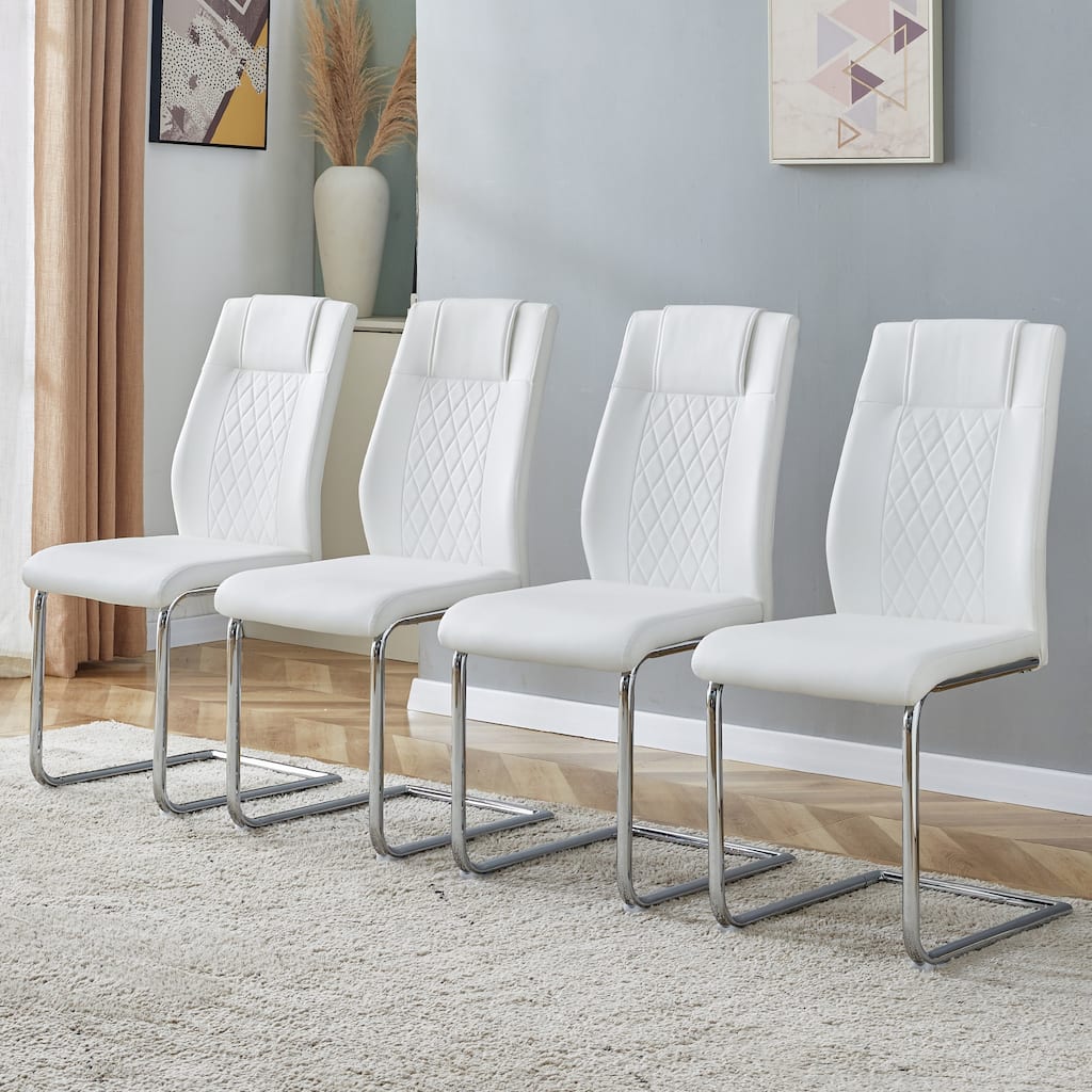 Faux Leather Dining Chairs