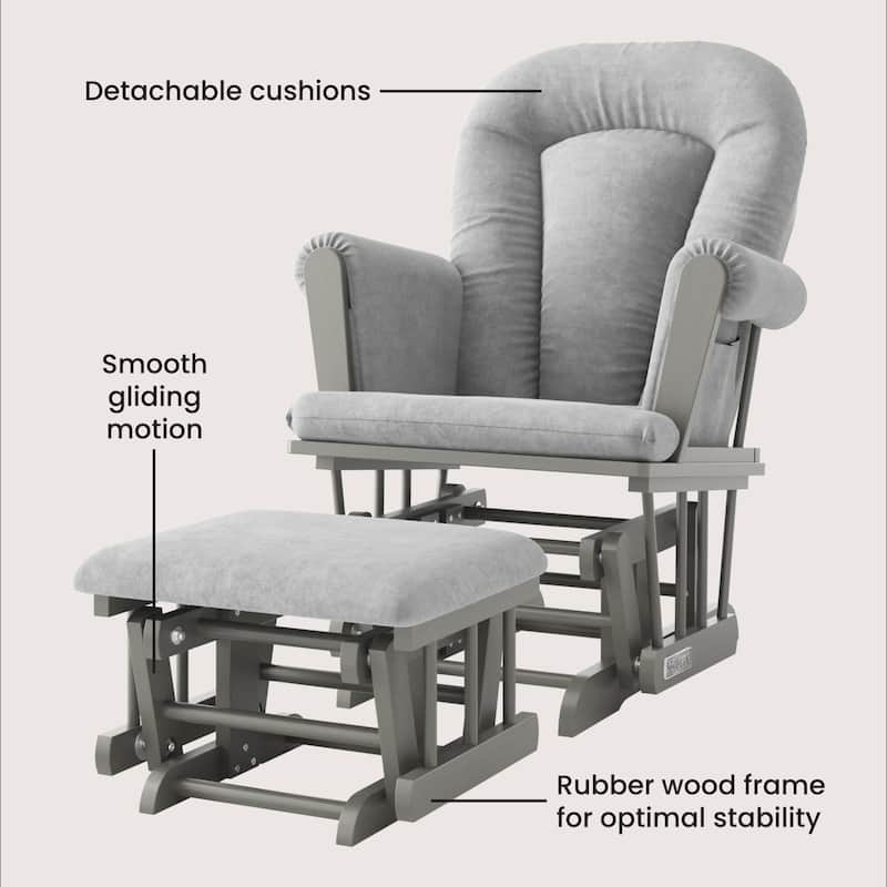 Child Craft Tranquil Glider Rocker and Ottoman Set
