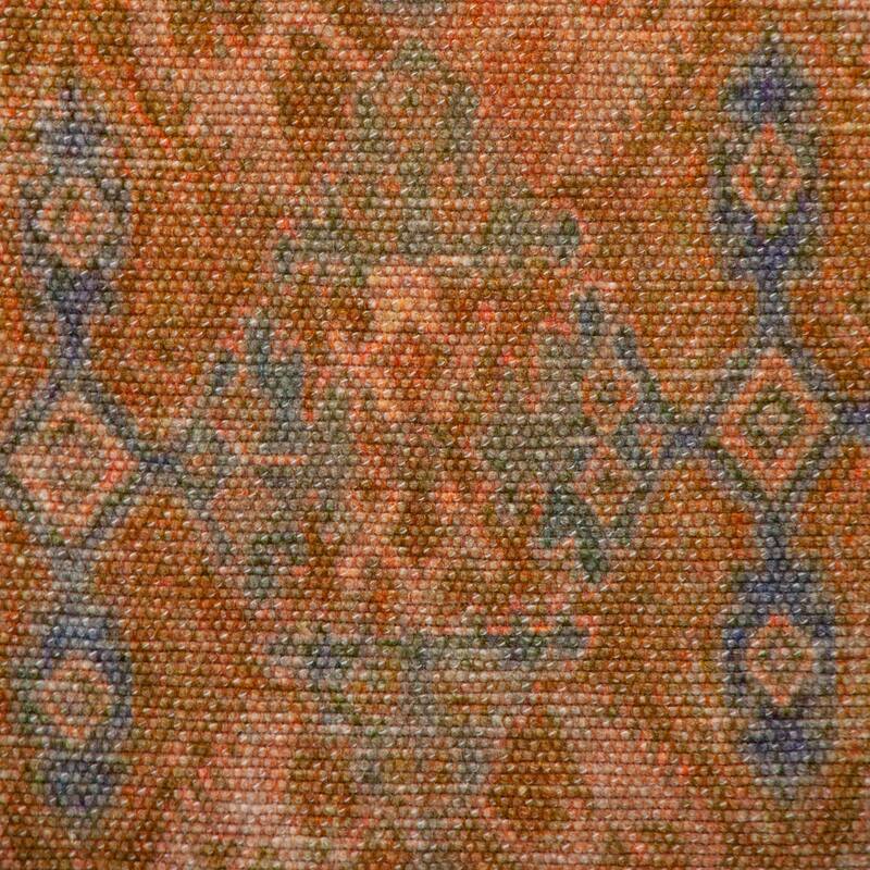 Parkland Collection Transitional Tapestry Pink Square 18" x 18" Pillow
