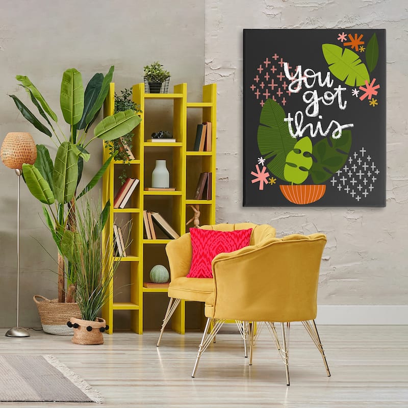 Stupell Modern You Got This Plant Canvas Wall Art Design By Mandy Ford Art + Illustration