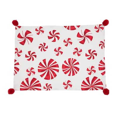 Peppermints Placemat (Set of 4) - 14"x20"