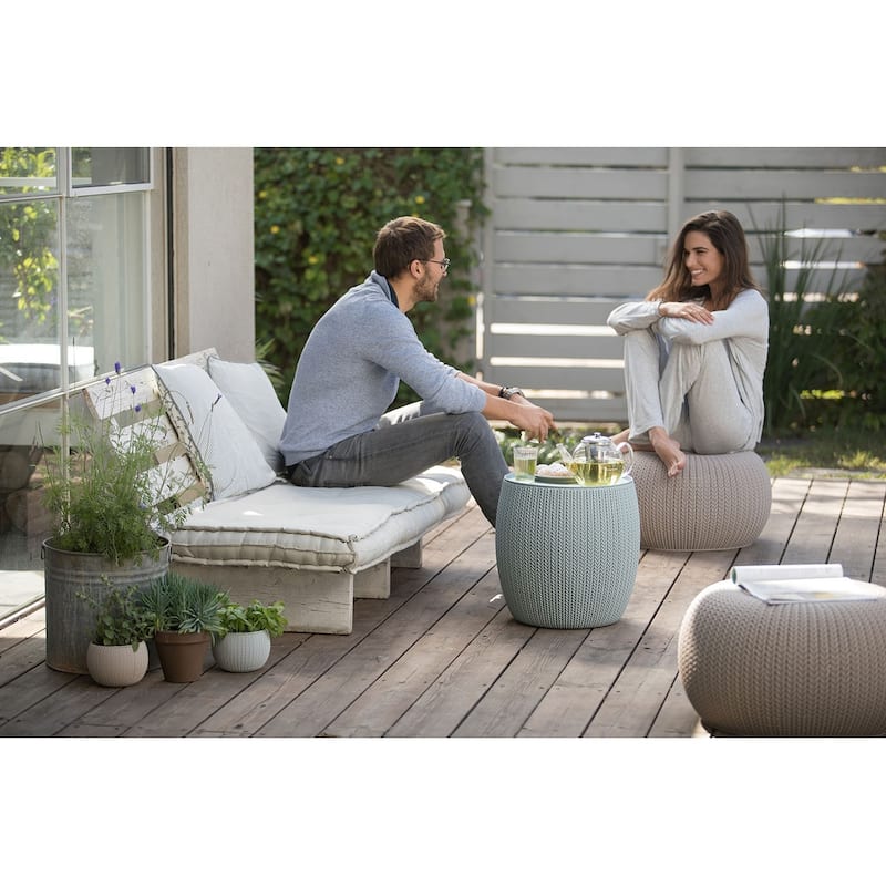 Keter Cozy Urban Knit 3-piece Patio Set