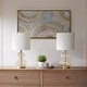 preview thumbnail 30 of 55, Ellipse Curved Gourd Glass Table Lamp, Set of 2