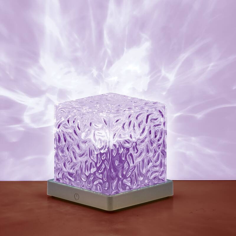 Northern Lights Lamp with 16 Different Colors and Remote Control - 4.5 x 4.5 x 4.5