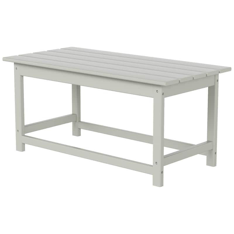 Laguna Hdpe All Weather Outdoor Patio Coffee And Side Tables (3-Piece Set)