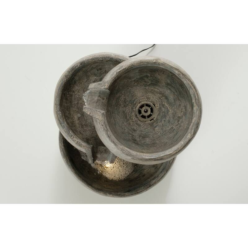 Merano Resin Fountain w/ LED light and pump