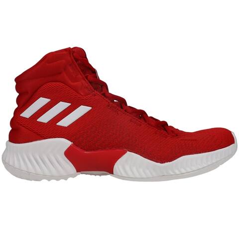 adidas Pro Bounce 2018 Mens Basketball Sneakers Shoes Casual - Red