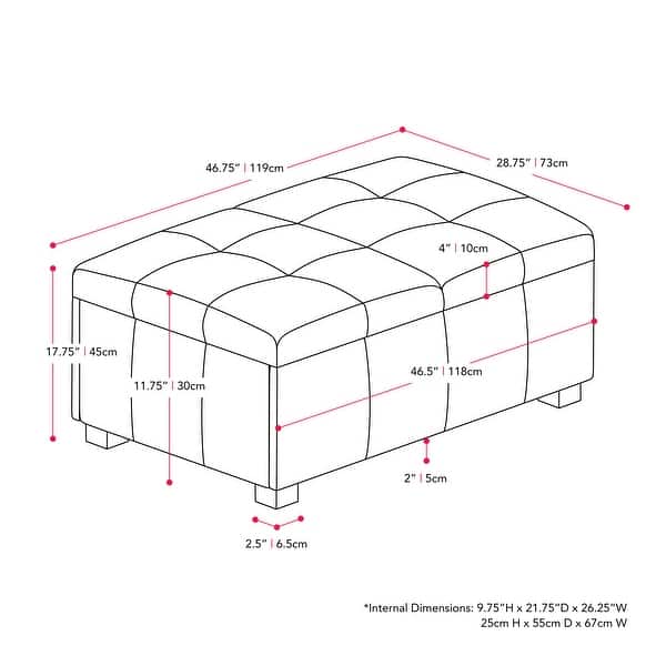Yves Double Storage Ottoman Bench Bed Bath & Beyond 36832276