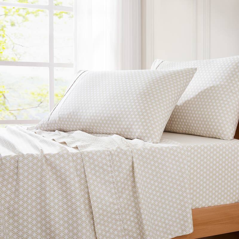 Lush Decor Eternity Neutral Sheet Set