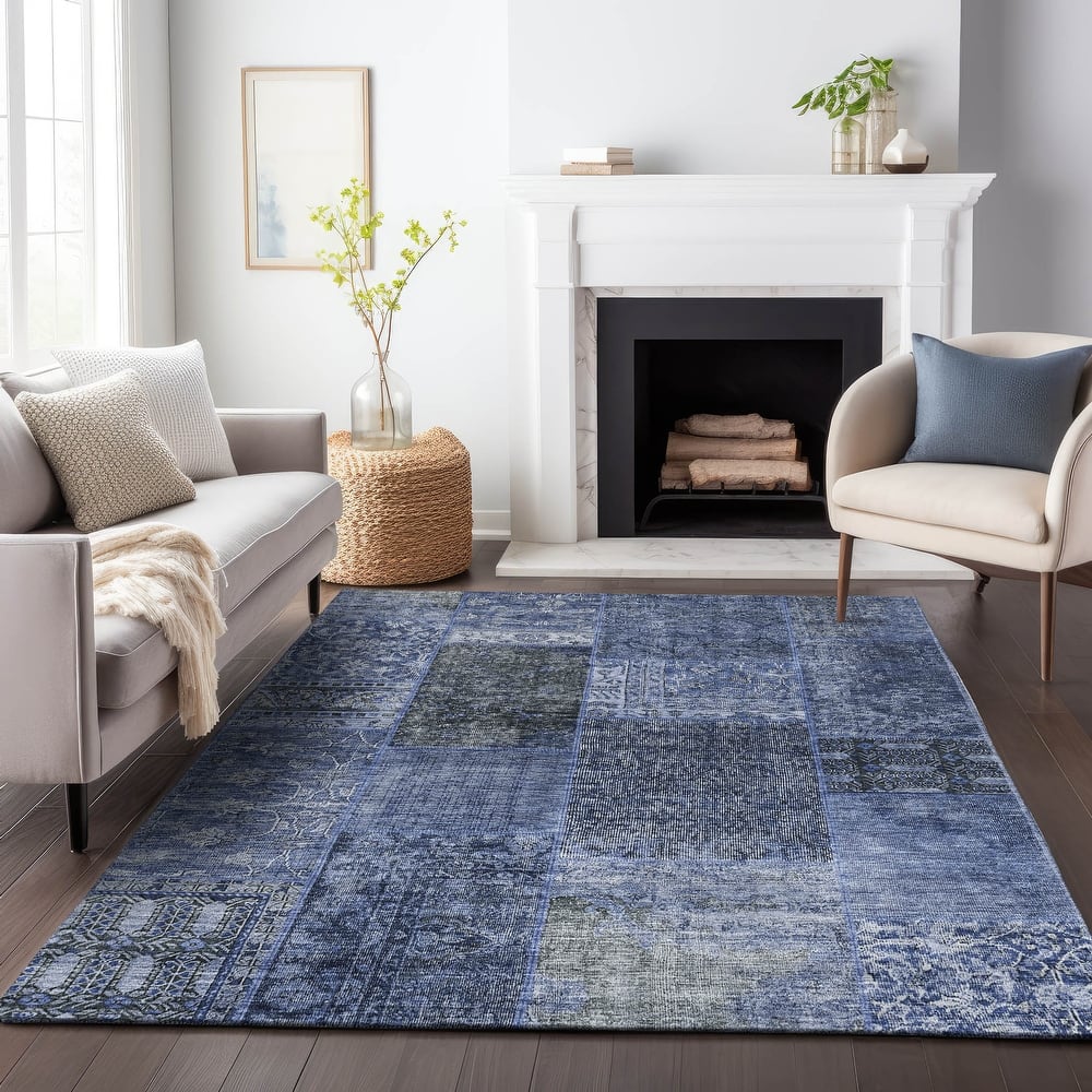 Premium Washable Super Soft Boho Patches Mayfield Rug