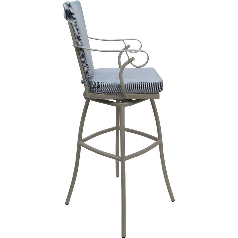 Outdoor or Indoor Counter 26", 30" or Extra Tall 34" Bar Stool - Jamey