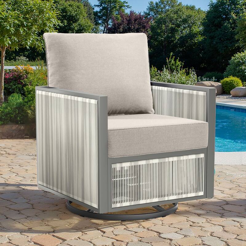 Outdoor Deep Seat Cushion Set 24 x 24 x 6 Inch