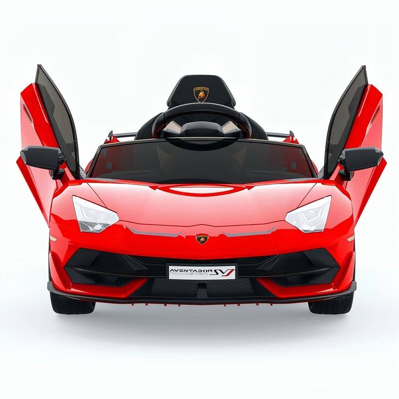 Ride on Car for Kids 12V Licensed Lamborghini Electric Vehicles Battery Powered Sports Car with Control