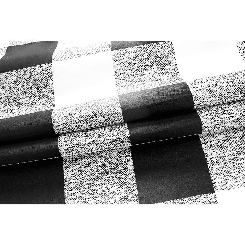 Porch & Den Alfalfa Plaid Pattern Room-darkening Window Curtains