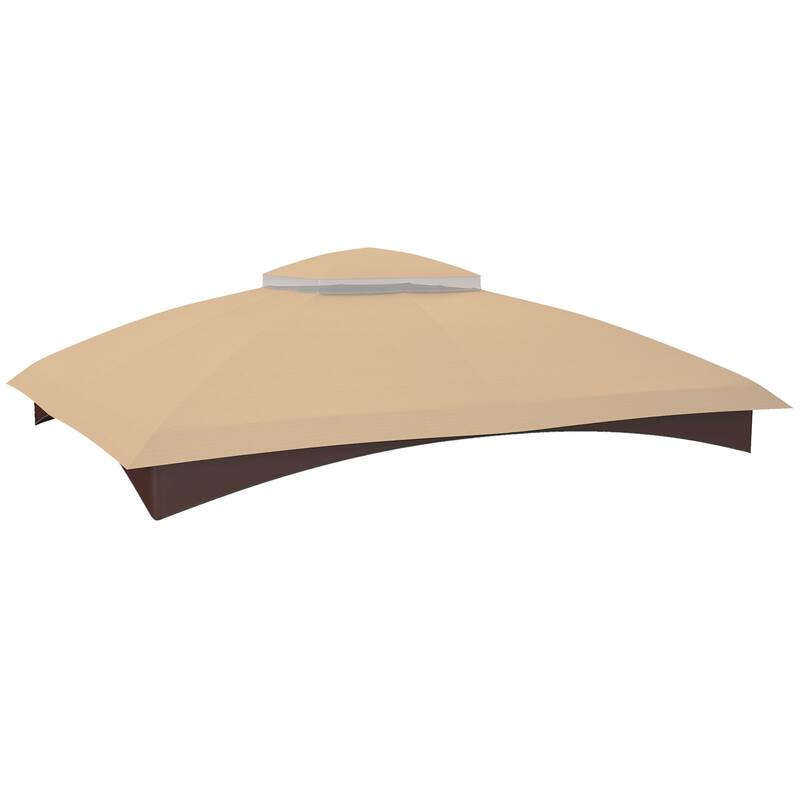 Outsunny Canopy Replacement for 9.8' x 12' 84C-210 Series Gazebo