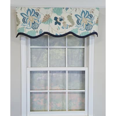 RLF Home Samanta Ruffled Provance Valance