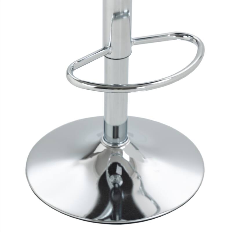 Modern Velvet 26" Adjustable Swivel Bar Stools (Set of 4)