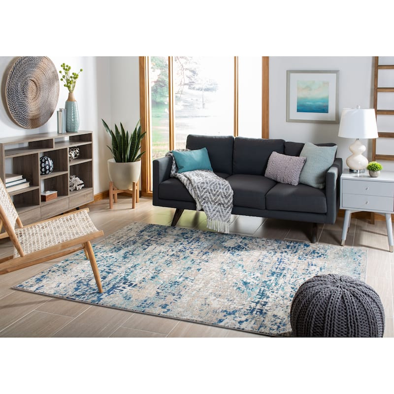 SAFAVIEH Madison Loane Modern Abstract Rug