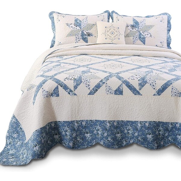 Kasentex Quilt Patchwork Cotton Oversized. Opens flyout.