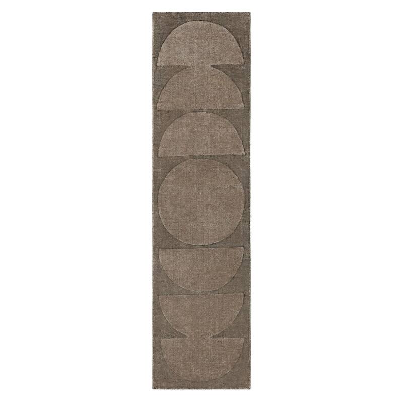 Bobby Berk Luna Area Rug by Karastan - 2' x 8' - Grey - Runner
