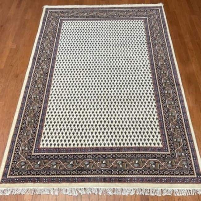 HERAT ORIENTAL Hand-Knotted Mir Wool Rug 6'7 x 9'10 - 6'7 x 9'10
