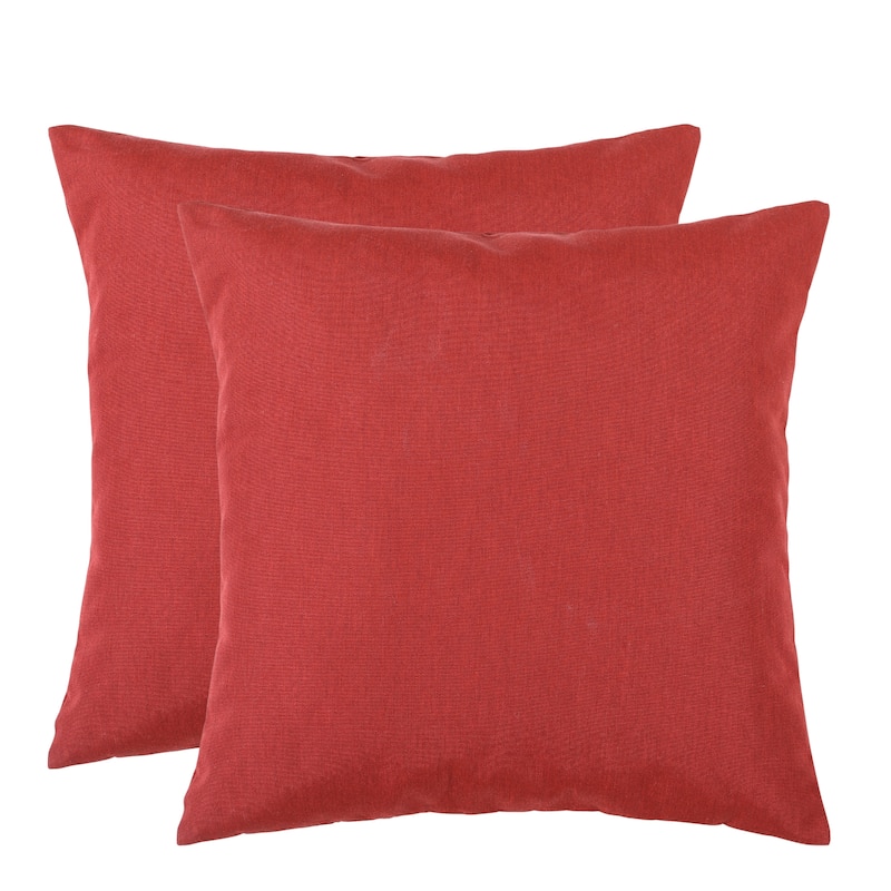 Cooling Outdoor Pillows with Pure Cotton Cover Set of 2
