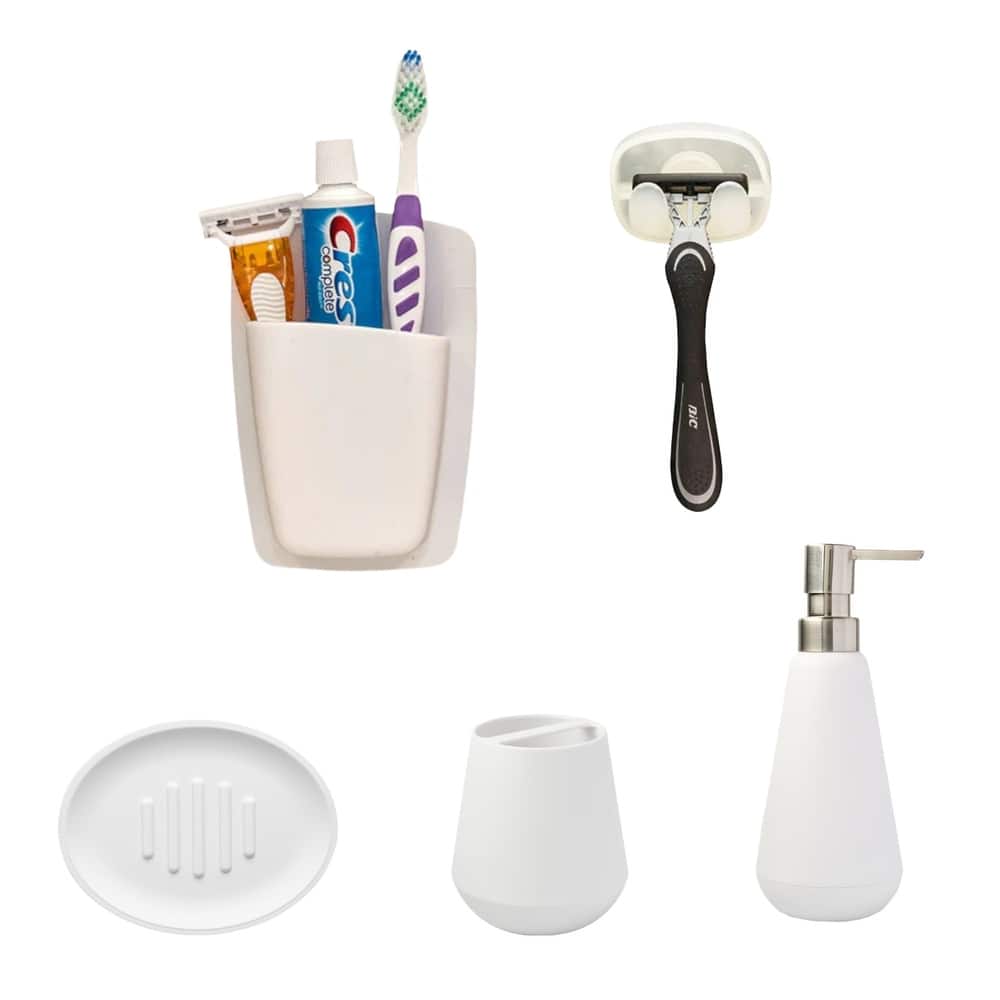 Sttelli 5 Piece Bathroom Accessory Set