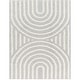preview thumbnail 5 of 40, Livabliss Rodos Mod Neutral Rainbow Plush Area Rug.